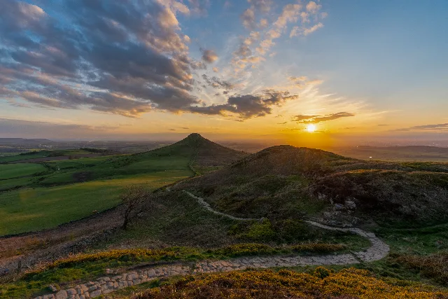 North York Moors landscape used to introduce the case study