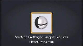 Earthlight Flows swipe map video thumbnail